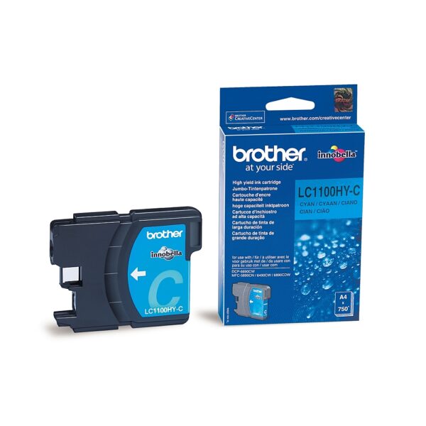 Консуматив Brother LC-1100HYC Ink Cartridge High Yield