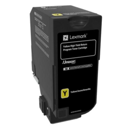 Консуматив Lexmark 74C2HY0 CS725 Yellow Return Programme 12K Toner Cartridge
