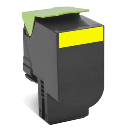 Консуматив Lexmark 80C2XY0 CX510 Yellow Return Programme 4K Toner Cartridge
