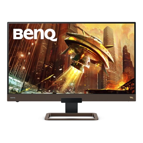 Монитор BenQ EX2780Q, 27", IPS, HDRi, 144Hz, 5ms, 2560x1440 2K, Black eQualizer, Color Vibrance, FreeSync, Flicker-free, B.I.+, Smart focus, Super Resol., 95% DCI-P3, 1000:1, 20M:1, 10 bit, 350 cd/m2, 2xHDMI, DP, USB Type-C, Speakers, Remote, Metallic Grey