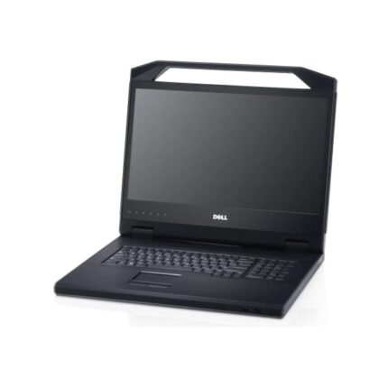 KVM превключвател Dell 18.5in LED KMM, DKMMLED185-G01, 1U - International English Language Keyboard, DKMMLED185-001