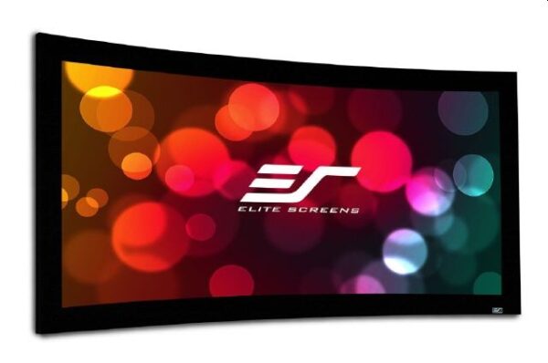 Екран Elite Screen CURVE120WH1-A4K, 120" (16:9), BLACK FRAME , 265.9 x 149.1 cm, AcousticPro1080P3 (A4K)