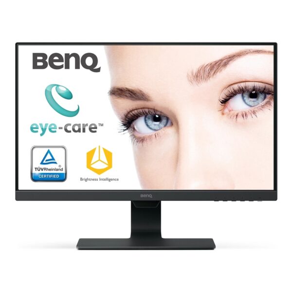 Монитор BenQ GW2480L, 23.8" IPS, 5ms, 1920x1080 FHD, Stylish Eye Care Monitor, Flicker-free, LBL, Brightness Intelligence (B.I.), 1000:1, 20M:1 DCR, 8 bit, 250cd/m2, VGA, HDMI, DP, Speakers, Headphone jack, Line In, Tilt, Vesa, ES7.0, Ultra Slim Bezel, Black