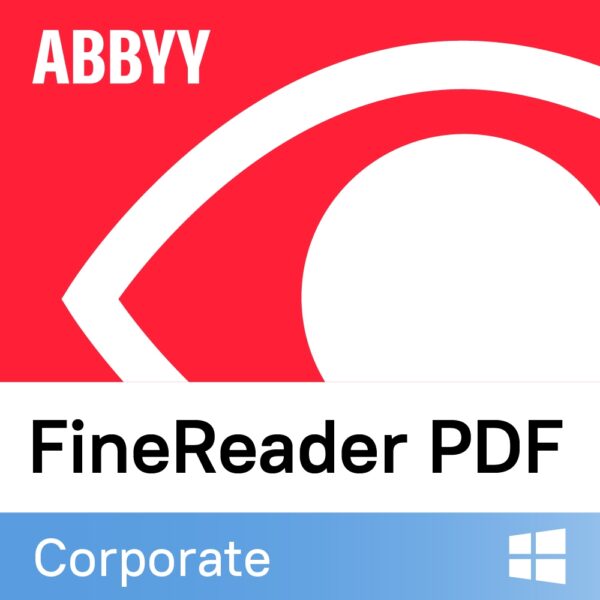 Лиценз за ползване на програмен продукт ABBYY FineReader PDF 16 Corporate, Single User License (ESD), Subscription 3 years