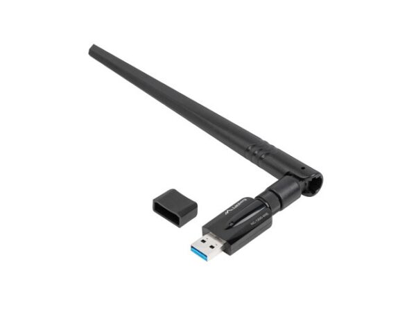 Адаптер Lanberg Wireless Network Card USB adapter NC-1200-WIE AC1200 Dual Band