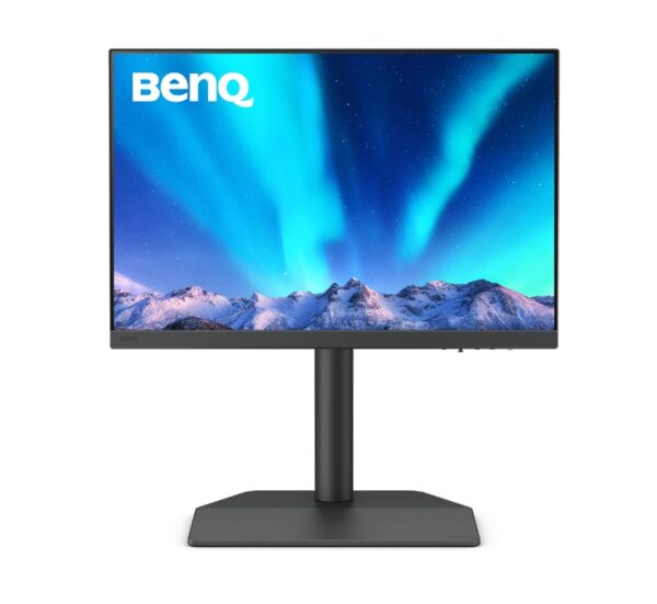 Монитор BenQ SW242Q, 24.1" IPS, 5ms, 2560x1600 QHD, 16:10, Photo. Monitor, sRGB 100%, Adobe RGB 99%, HDR10, 14-Bit 3D LUT, Delta E, 1000:1, 20M:1 DCR, 400 cd/m2, HDMI 2.0, DP 1.4, USB-C (90W), CReader, H/W calibration, HPhpon.jack, Height Adj., Pivot, Tilt, Swiv