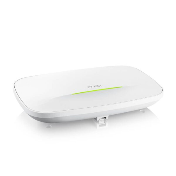 Аксес-пойнт ZyXEL WBE510D  BE6500 (2.4GHz: 2x2:2, 5 or 6GHz: 4x4:2) MU-MIMO, Dual Optimised Antenna, Dual Radio 2.4 and 5 or 6GHz, incl 1 year Nebula PRO, 1 x 2.5G LAN Ports, PoE+ (802.3at), Standalone/Controller/Nebula Cloud Managed Excluding Power Adapter