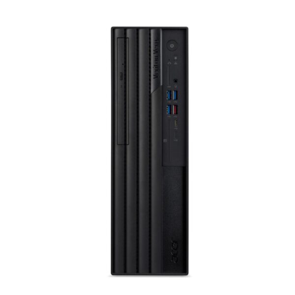 Настолен компютър Acer Veriton, VX4720GT Core i5- 14400 (up to 4.7GHz, 20MB), 1*16GB DDR5, 512GB SSD M.2, DVD+RW, Intel UHD Graphics, TPM 2.0, GLAN, 300W 80PLUS Bronze, KBD& Mouse USB, No OS, 3Y warranty + Acer Vero V247YGbmipx, 23.8''