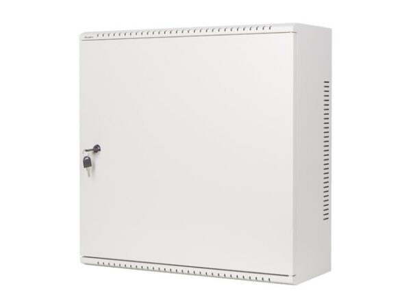 Комуникационен шкаф Lanberg rack cabinet 19" wall-mount 6U+3u/540x200 low-profile grey (assembled)