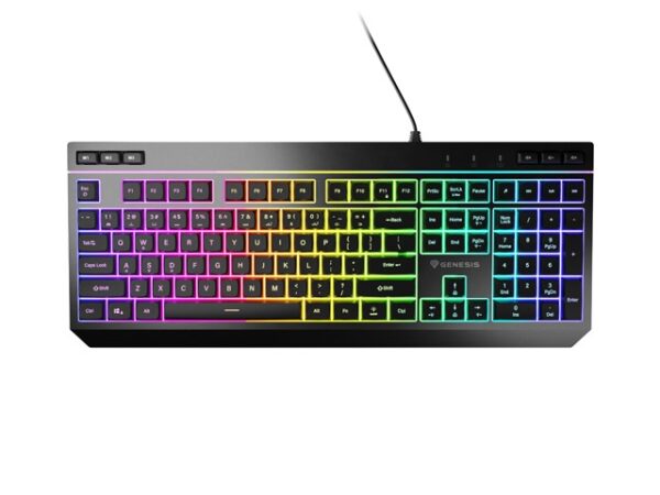 Клавиатура Genesis Gaming Keyboard Rhod 530 Rgb Backlight Us Layout Programmable
