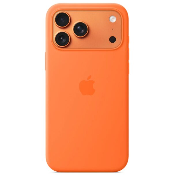Калъф Apple iPhone 17 Pro Max Silicone Case with MagSafe – Orange