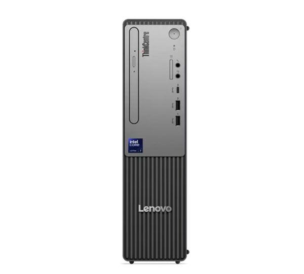 Настолен компютър Lenovo ThinkCentre neo 50s G6 SFF Intel Core Ultra 7 265, 20C (up to 5.3GHz, 30MB), 16GB DDR5-5600, 512GB SSD, Integrated Graphics, DVD, KB, Mouse, DOS, 3Y Onsite